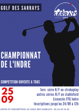 Affiche Championnat Indre 2022